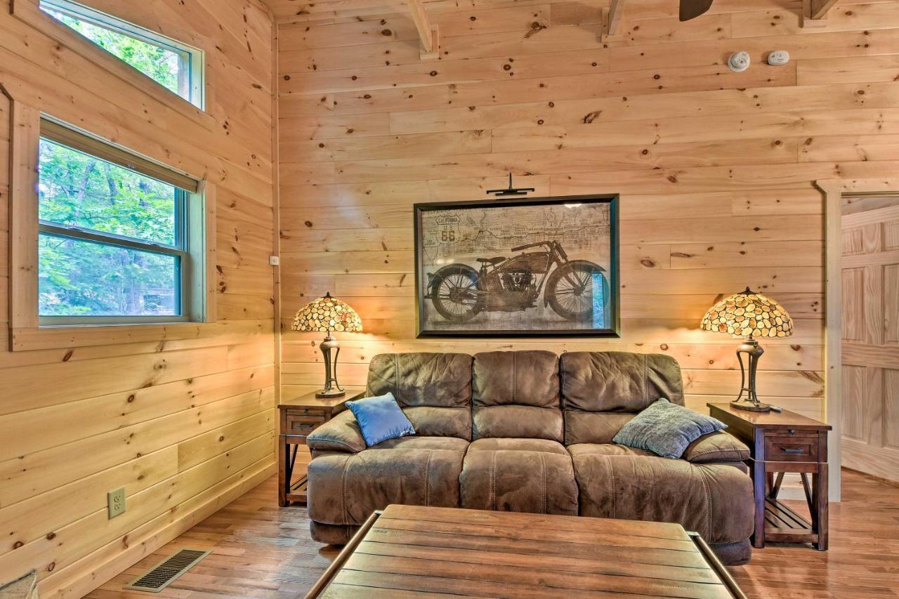 Custom Mtn Cabin By Hikingandmotorcycle Routes! Murphy Exterior foto