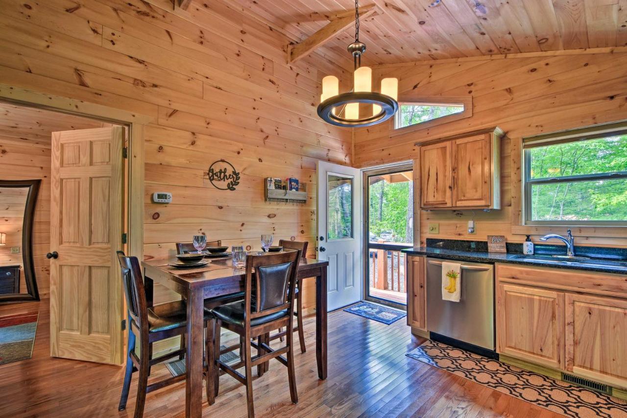 Custom Mtn Cabin By Hikingandmotorcycle Routes! Murphy Exterior foto